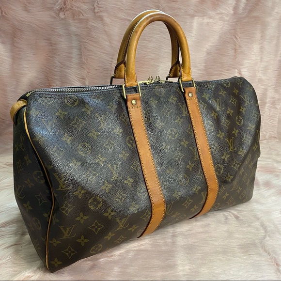 🟥 SOLD! Louis Vuitton Keepall 45 Duffle Bag Luggage - Picture 15 of 17